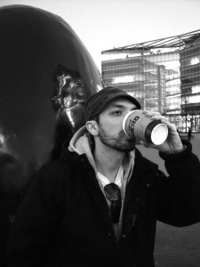 25 drinking coffee
